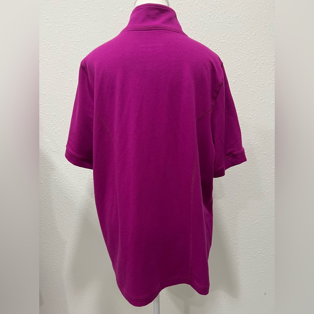FASHION BUG Short Sleeve Zip Up Active Jacket EUC - Picture 3 of 7